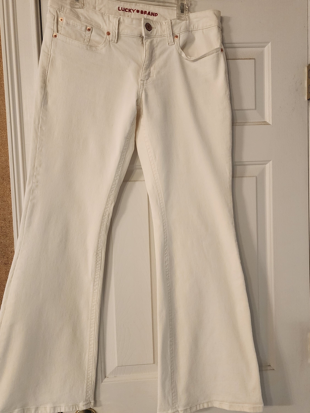 Lucky Brand Low Rise Flared Jeans